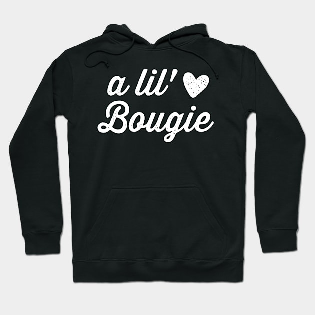 A Lil Bougie Funny Women Hoodie by CoolDesignsDz